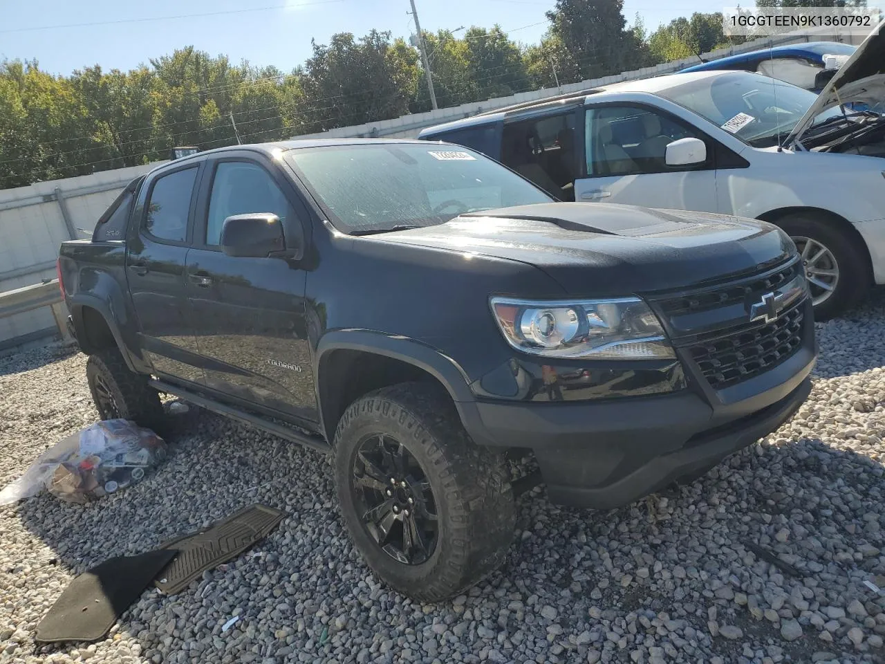 2019 Chevrolet Colorado Zr2 VIN: 1GCGTEEN9K1360792 Lot: 72264224