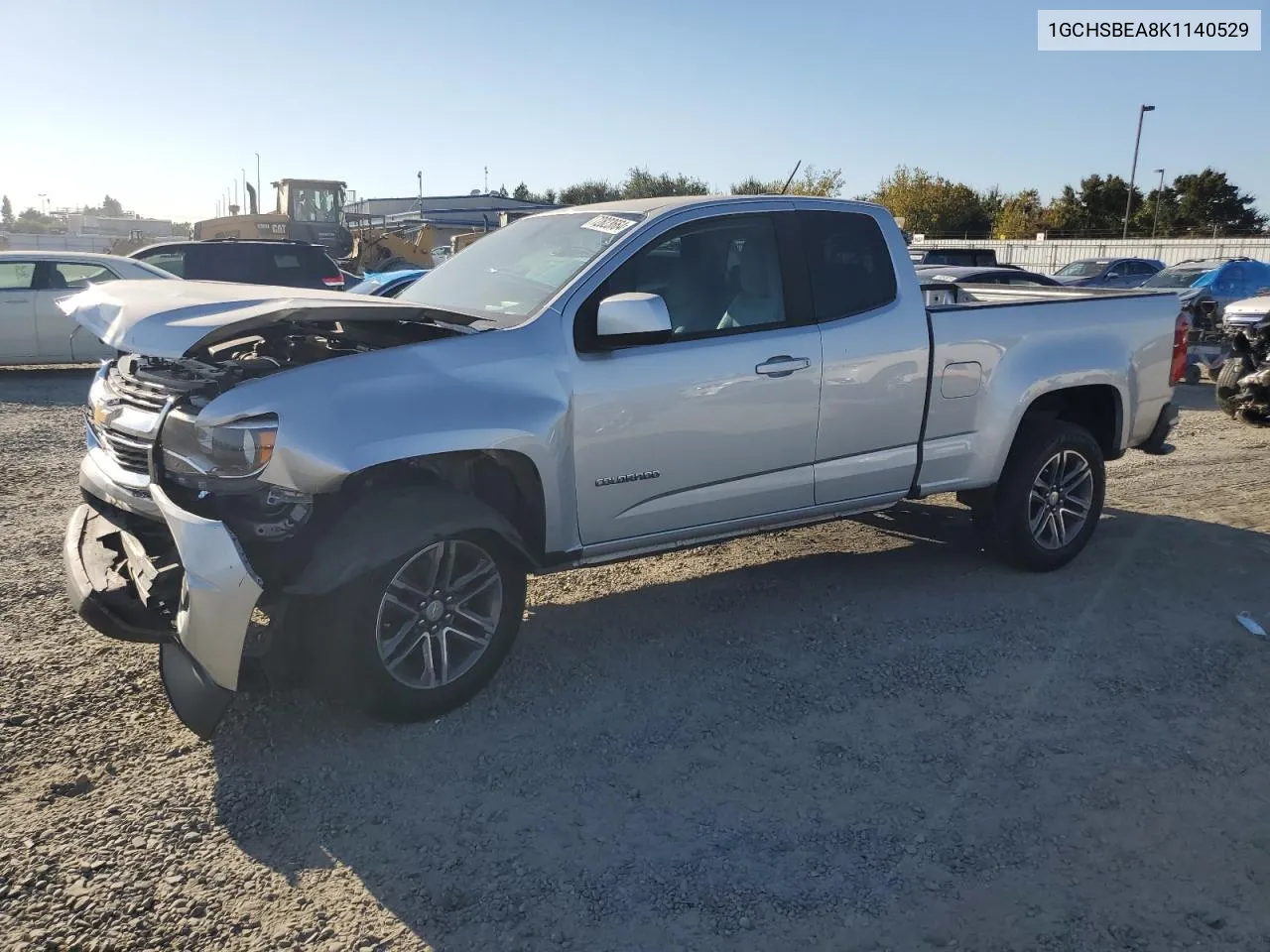 2019 Chevrolet Colorado VIN: 1GCHSBEA8K1140529 Lot: 72823664