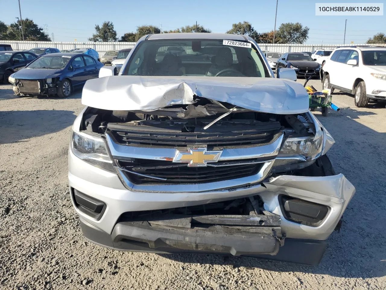 2019 Chevrolet Colorado VIN: 1GCHSBEA8K1140529 Lot: 72823664