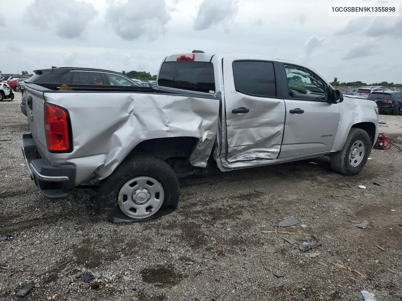 2019 Chevrolet Colorado VIN: 1GCGSBEN9K1355898 Lot: 73060854