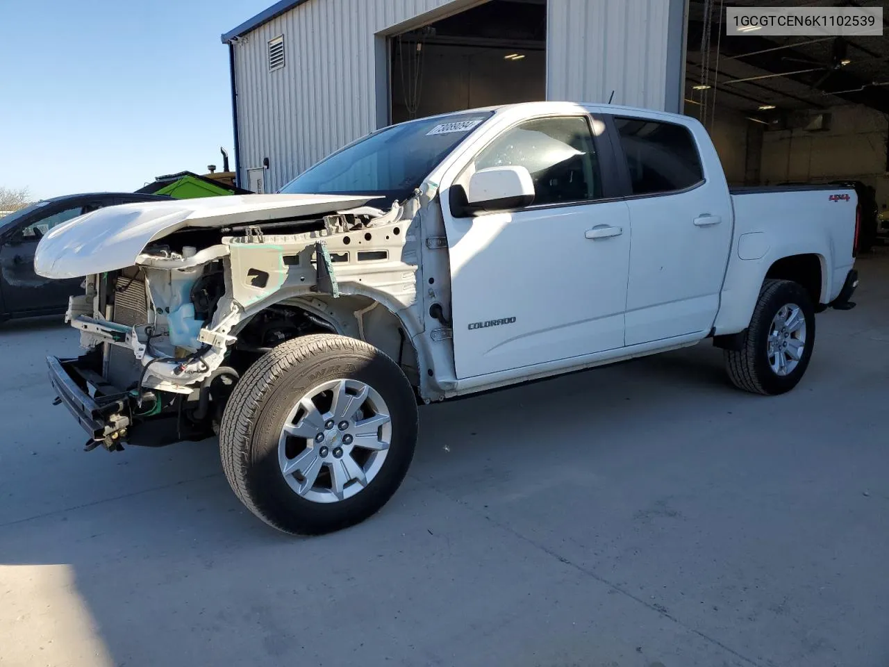 2019 Chevrolet Colorado Lt VIN: 1GCGTCEN6K1102539 Lot: 73089094