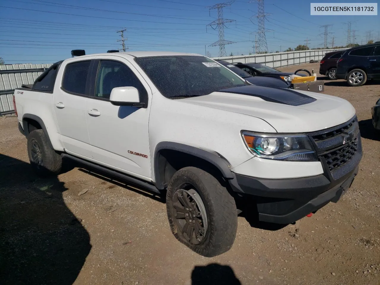 2019 Chevrolet Colorado Zr2 VIN: 1GCGTEEN5K1181732 Lot: 73315594