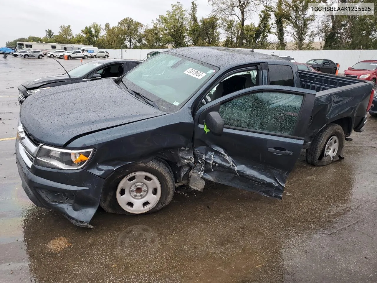 2019 Chevrolet Colorado VIN: 1GCHSBEA4K1235525 Lot: 73319054