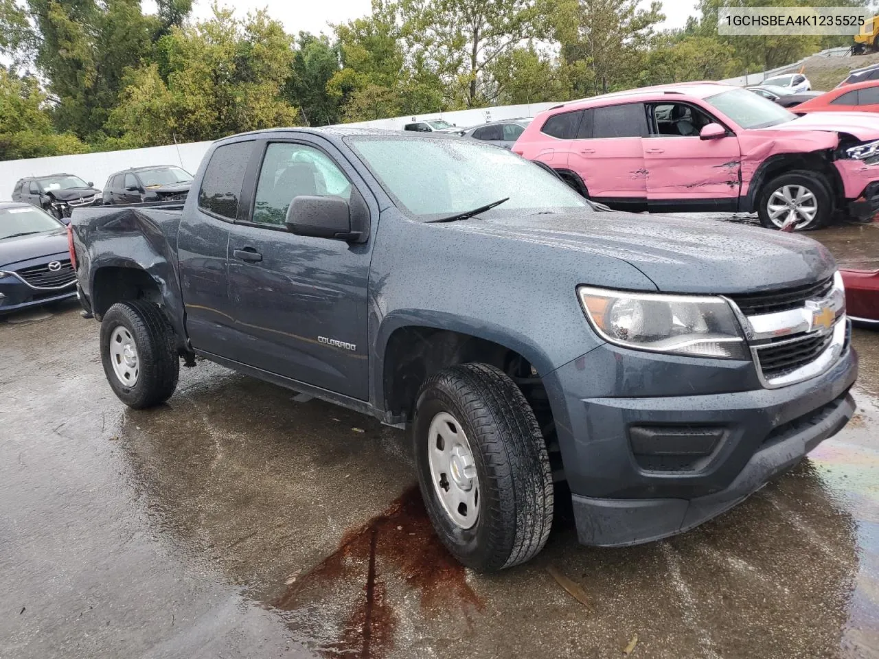 2019 Chevrolet Colorado VIN: 1GCHSBEA4K1235525 Lot: 73319054