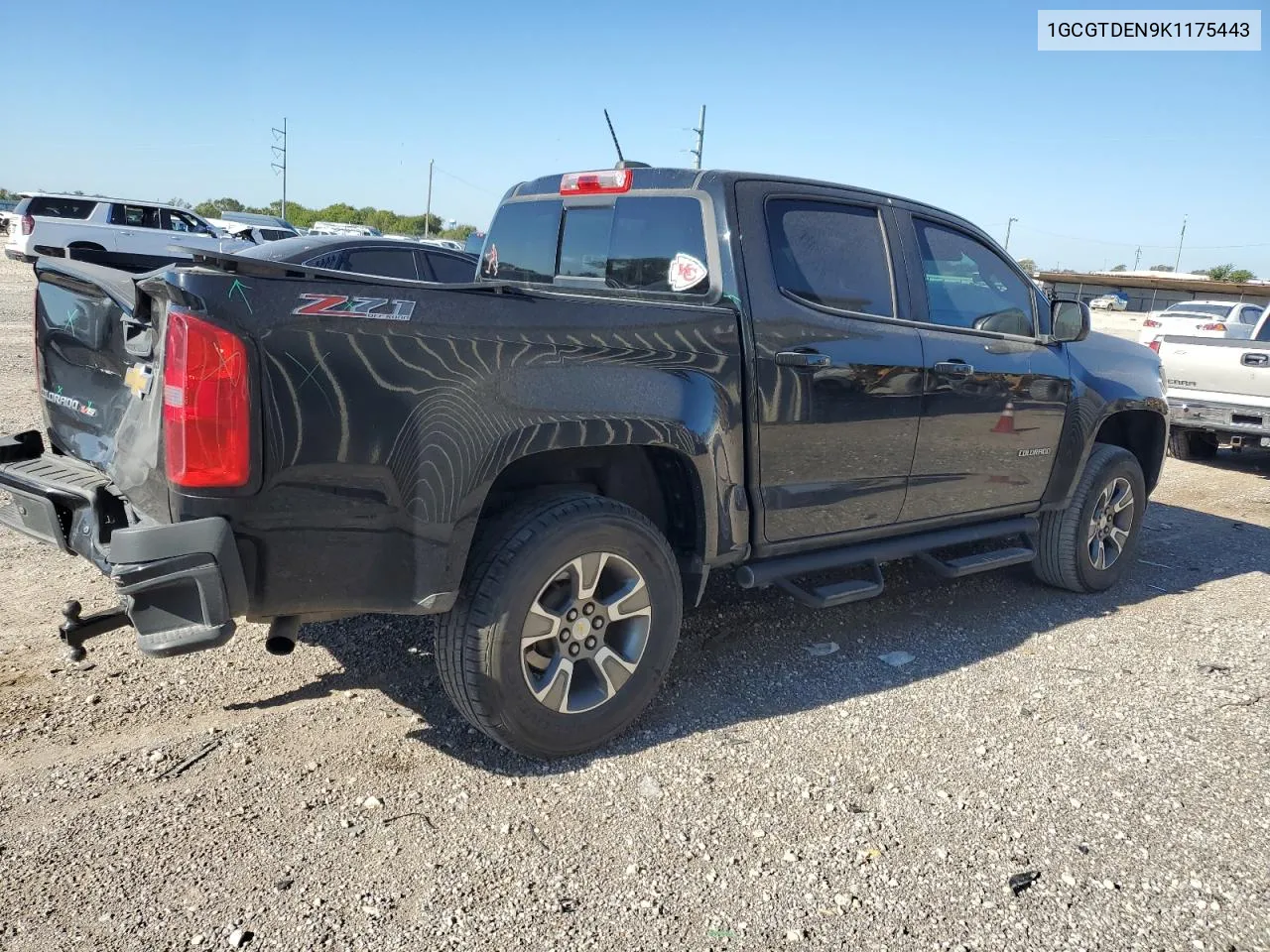 1GCGTDEN9K1175443 2019 Chevrolet Colorado Z71