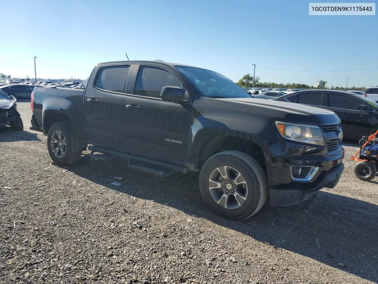 1GCGTDEN9K1175443 2019 Chevrolet Colorado Z71