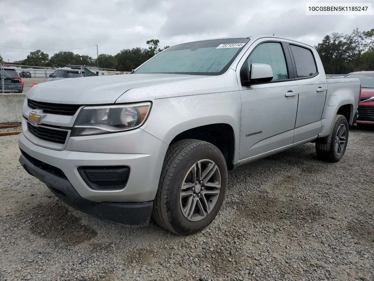 2019 Chevrolet Colorado VIN: 1GCGSBEN5K1185247 Lot: 73715114