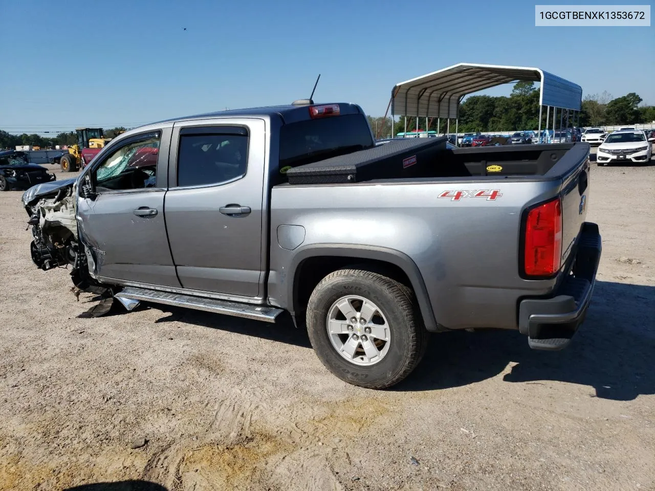 2019 Chevrolet Colorado VIN: 1GCGTBENXK1353672 Lot: 73746454