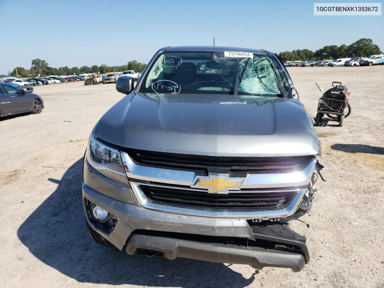 2019 Chevrolet Colorado VIN: 1GCGTBENXK1353672 Lot: 73746454