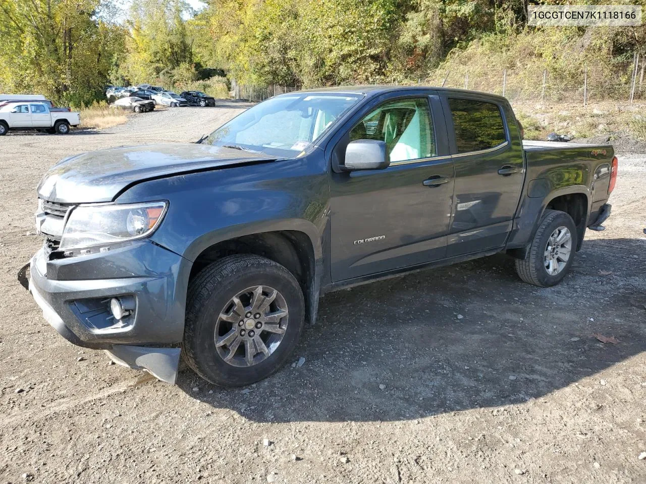 2019 Chevrolet Colorado Lt VIN: 1GCGTCEN7K1118166 Lot: 73881294