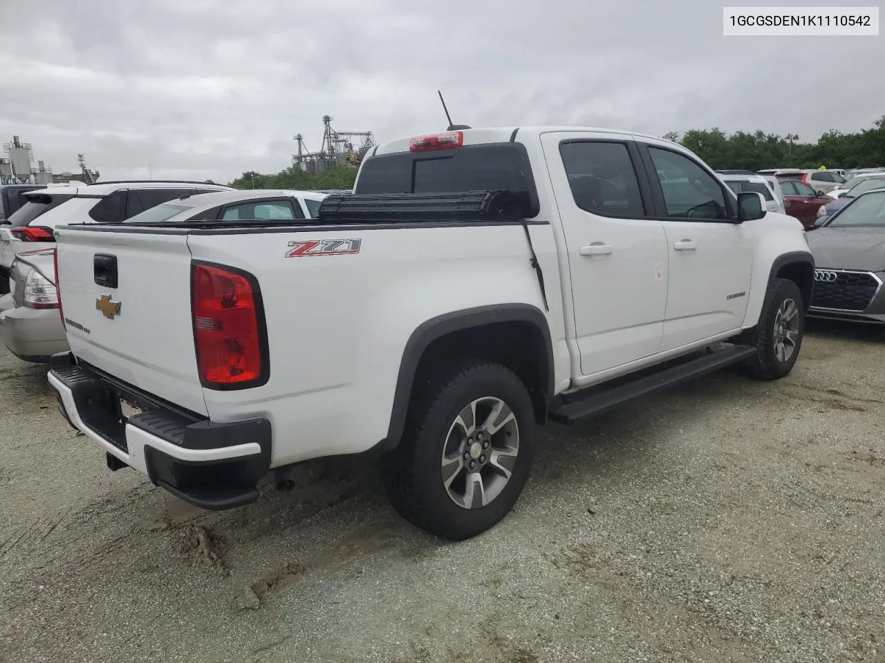 2019 Chevrolet Colorado Z71 VIN: 1GCGSDEN1K1110542 Lot: 74142034