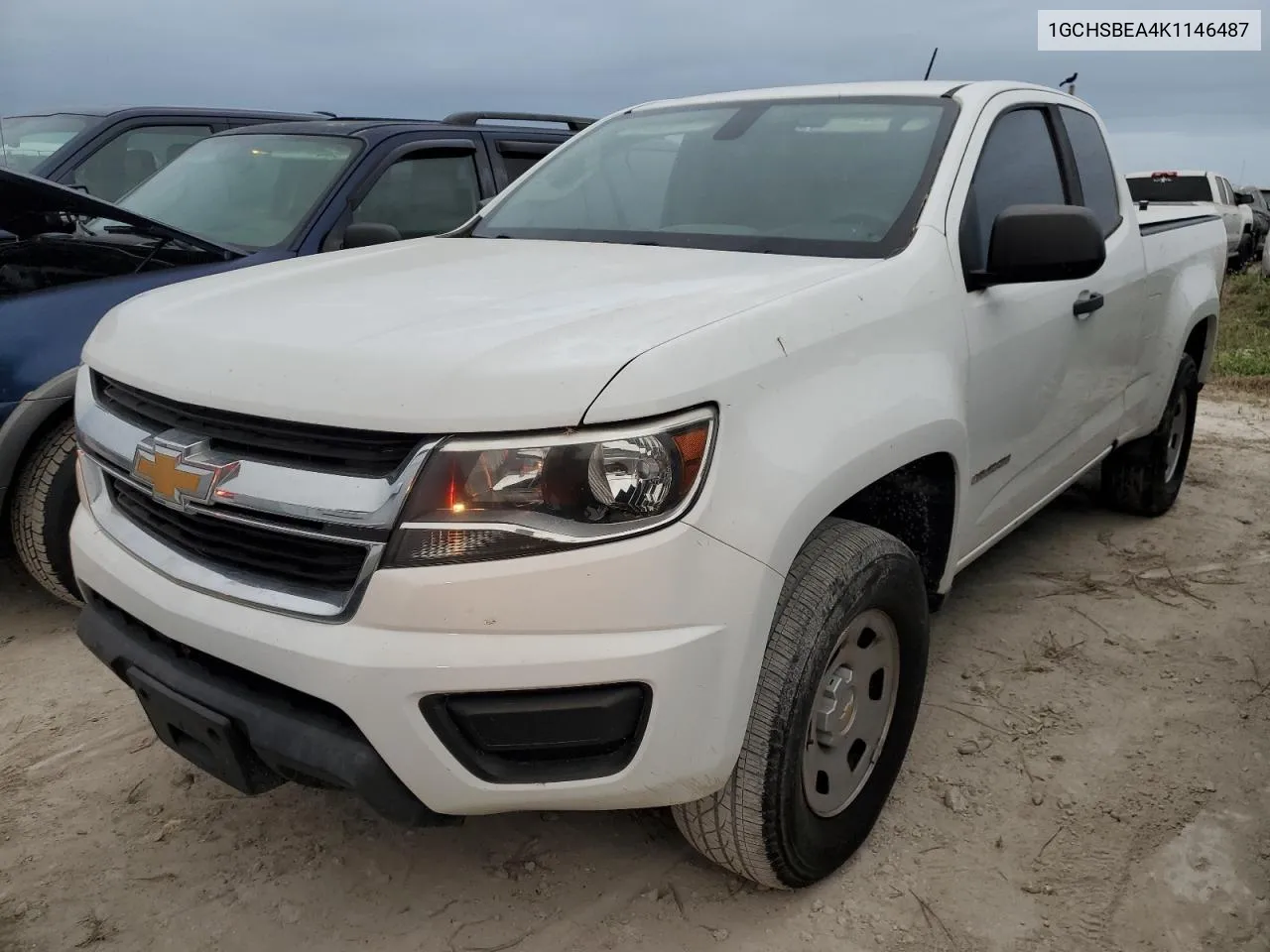 2019 Chevrolet Colorado VIN: 1GCHSBEA4K1146487 Lot: 74225354