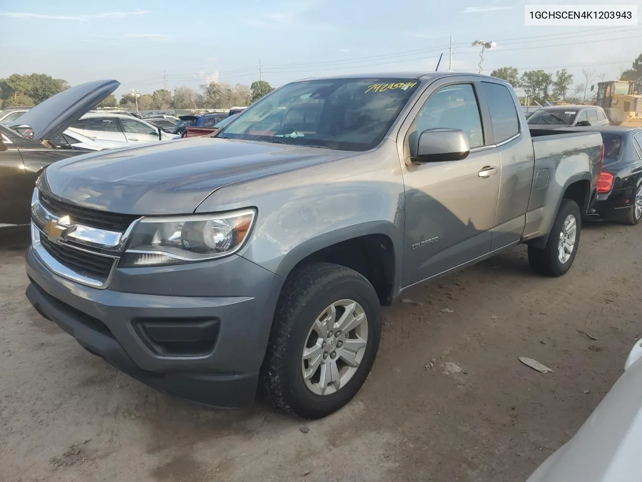 2019 Chevrolet Colorado Lt VIN: 1GCHSCEN4K1203943 Lot: 74245874