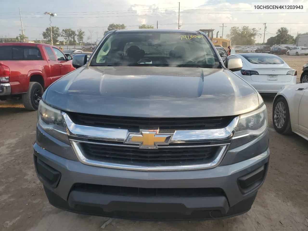 2019 Chevrolet Colorado Lt VIN: 1GCHSCEN4K1203943 Lot: 74245874