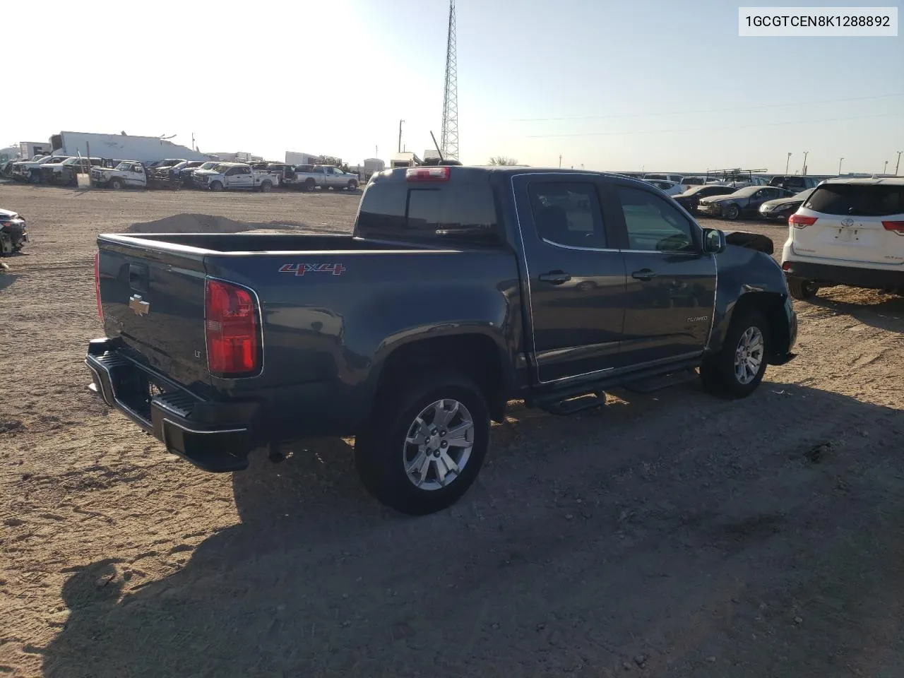 2019 Chevrolet Colorado Lt VIN: 1GCGTCEN8K1288892 Lot: 74683824