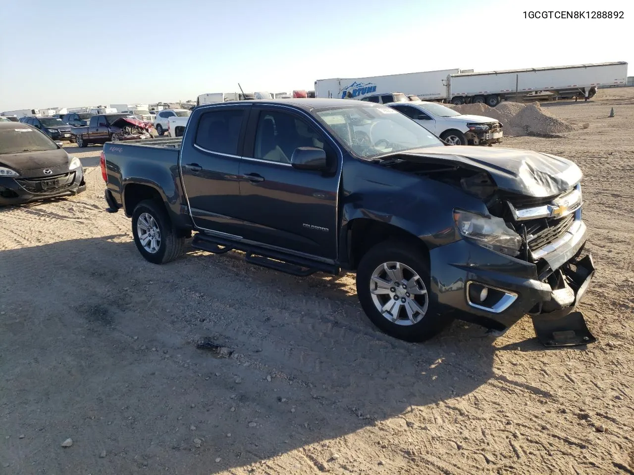 2019 Chevrolet Colorado Lt VIN: 1GCGTCEN8K1288892 Lot: 74683824