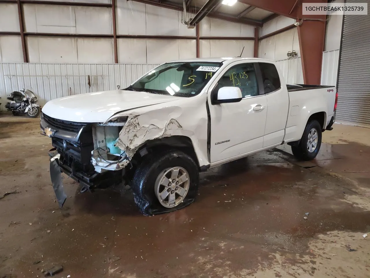 2019 Chevrolet Colorado VIN: 1GCHTBEA6K1325739 Lot: 74727234