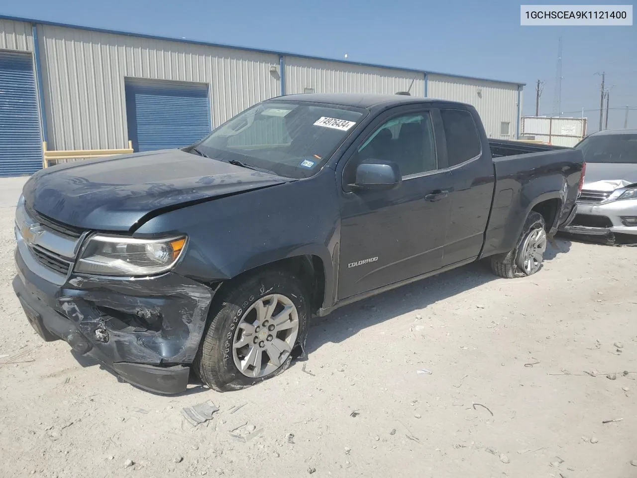 2019 Chevrolet Colorado Lt VIN: 1GCHSCEA9K1121400 Lot: 74976434