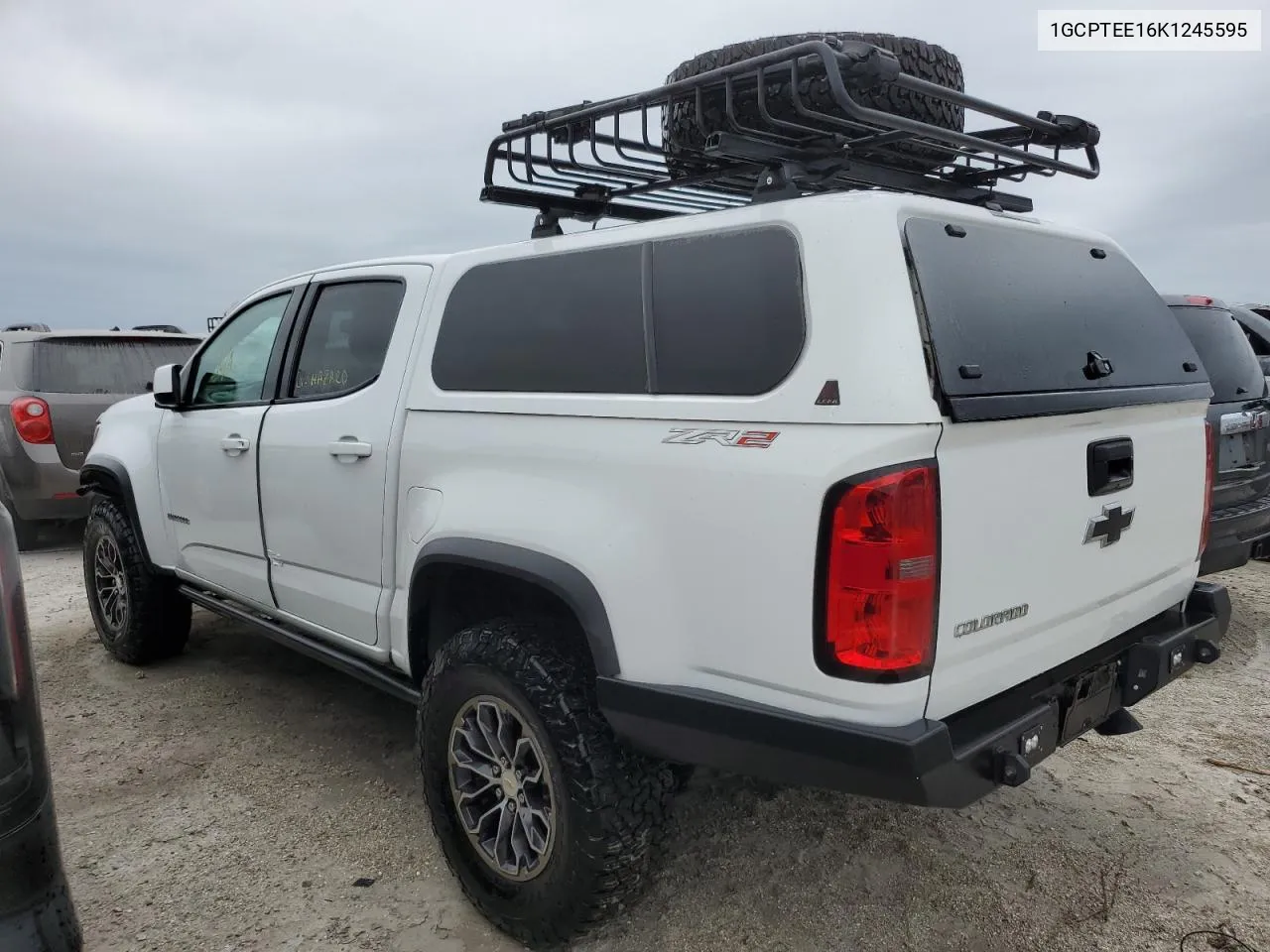 2019 Chevrolet Colorado Zr2 VIN: 1GCPTEE16K1245595 Lot: 75216794