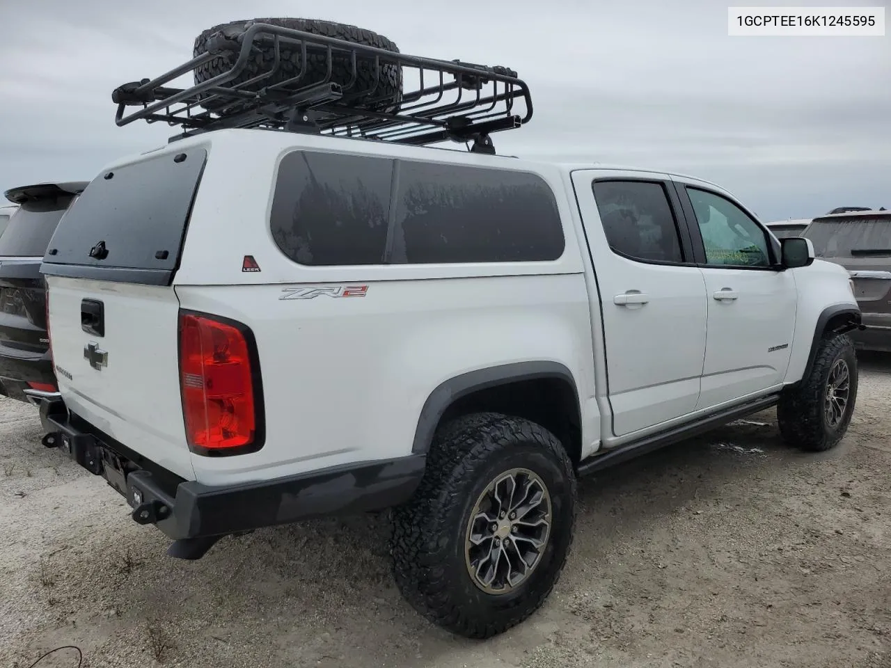 2019 Chevrolet Colorado Zr2 VIN: 1GCPTEE16K1245595 Lot: 75216794