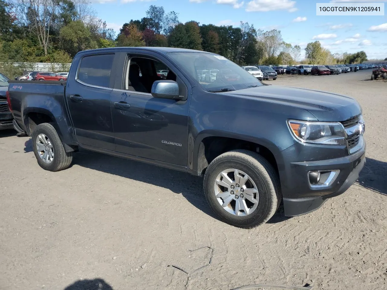 1GCGTCEN9K1205941 2019 Chevrolet Colorado Lt