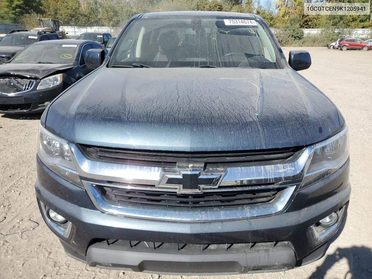 2019 Chevrolet Colorado Lt VIN: 1GCGTCEN9K1205941 Lot: 75314674