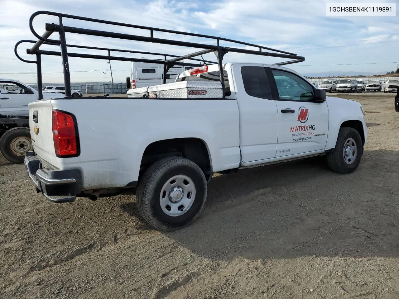 1GCHSBEN4K1119891 2019 Chevrolet Colorado