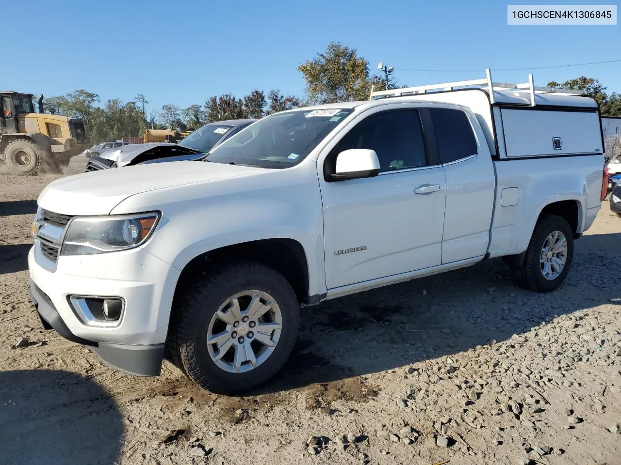 2019 Chevrolet Colorado Lt VIN: 1GCHSCEN4K1306845 Lot: 75775114