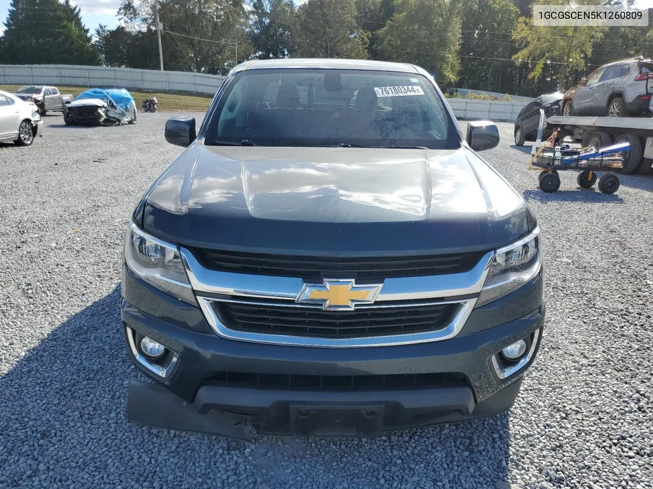 2019 Chevrolet Colorado Lt VIN: 1GCGSCEN5K1260809 Lot: 76180344