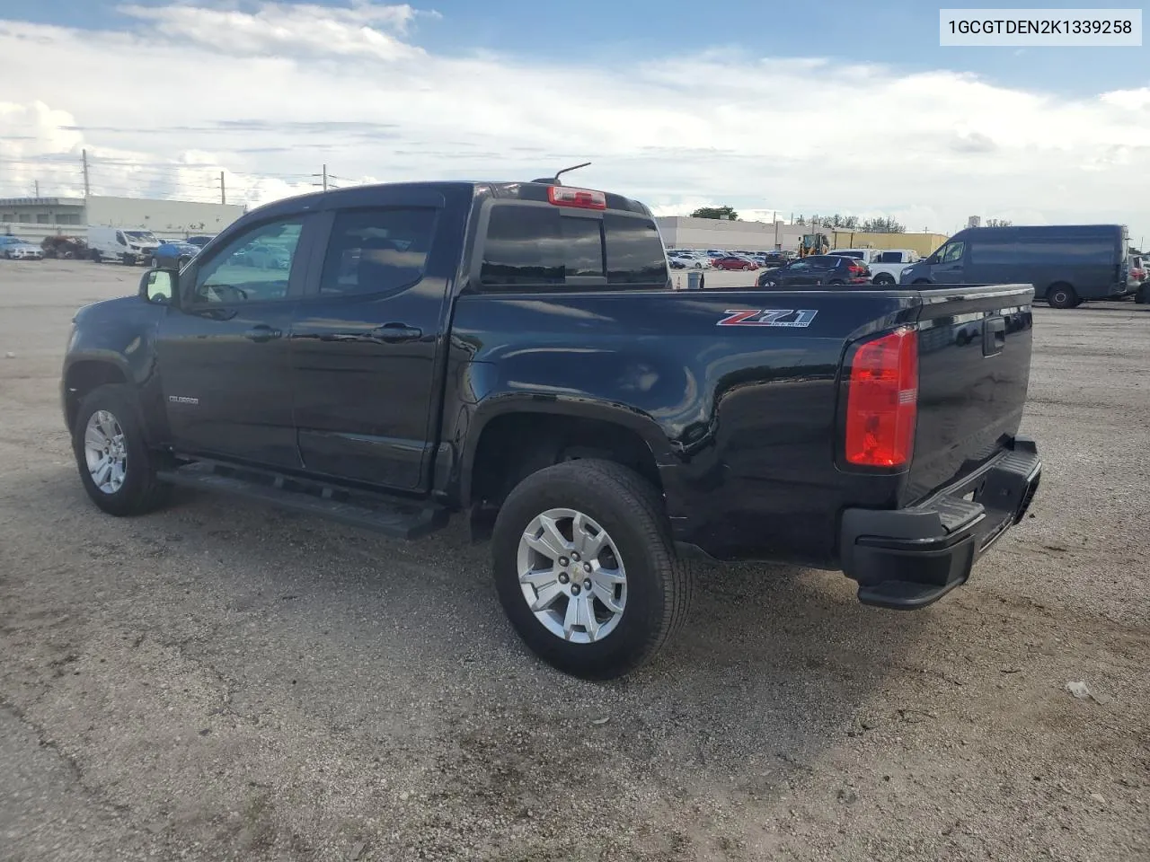 2019 Chevrolet Colorado Z71 VIN: 1GCGTDEN2K1339258 Lot: 76309814