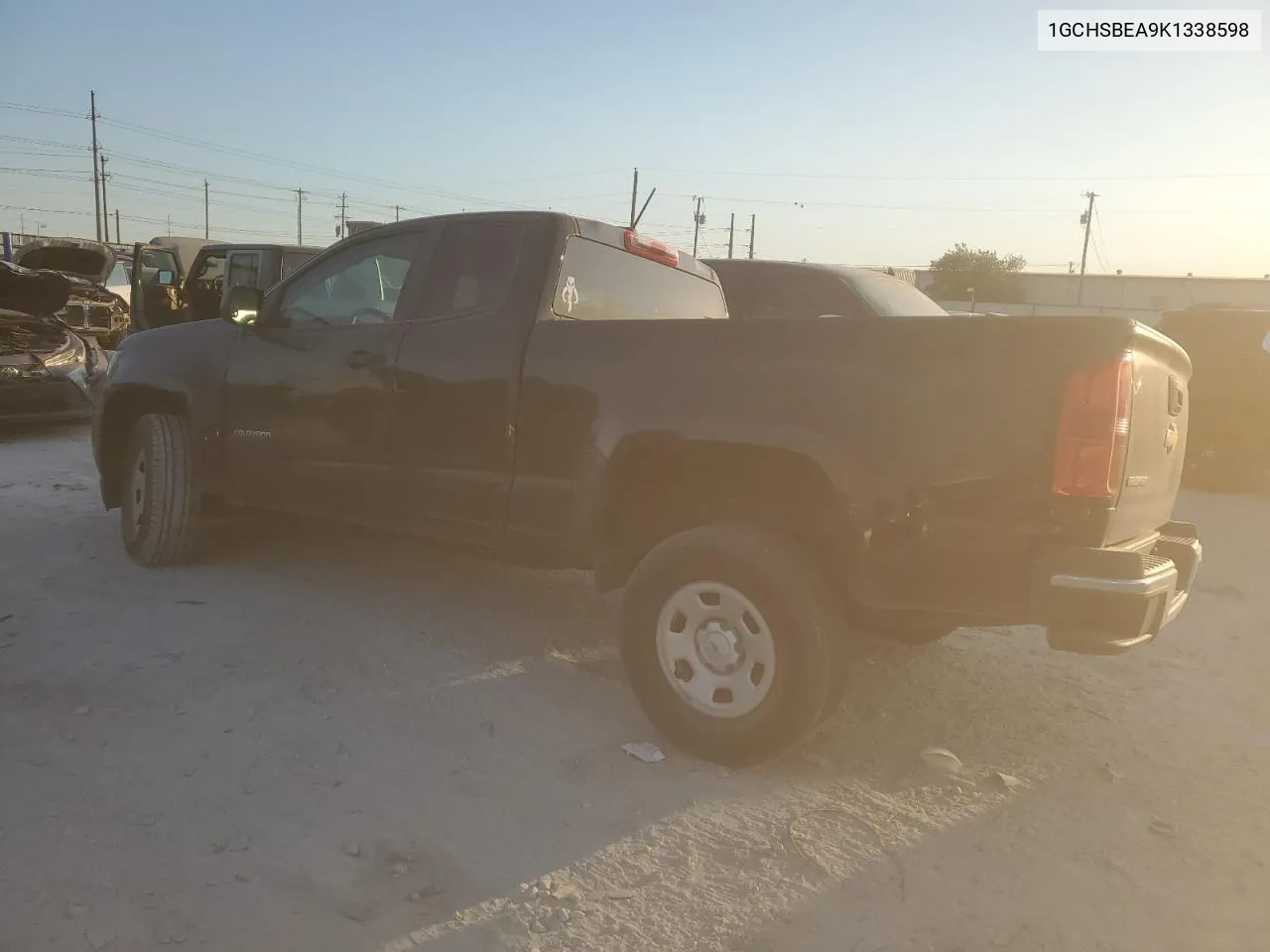 2019 Chevrolet Colorado VIN: 1GCHSBEA9K1338598 Lot: 76401084