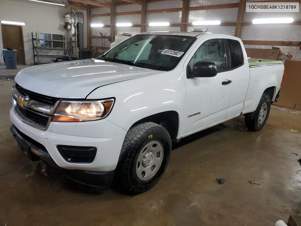 2019 Chevrolet Colorado VIN: 1GCHSBEA8K1218789 Lot: 76504314