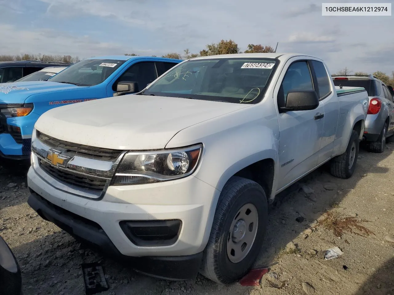 2019 Chevrolet Colorado VIN: 1GCHSBEA6K1212974 Lot: 76504324