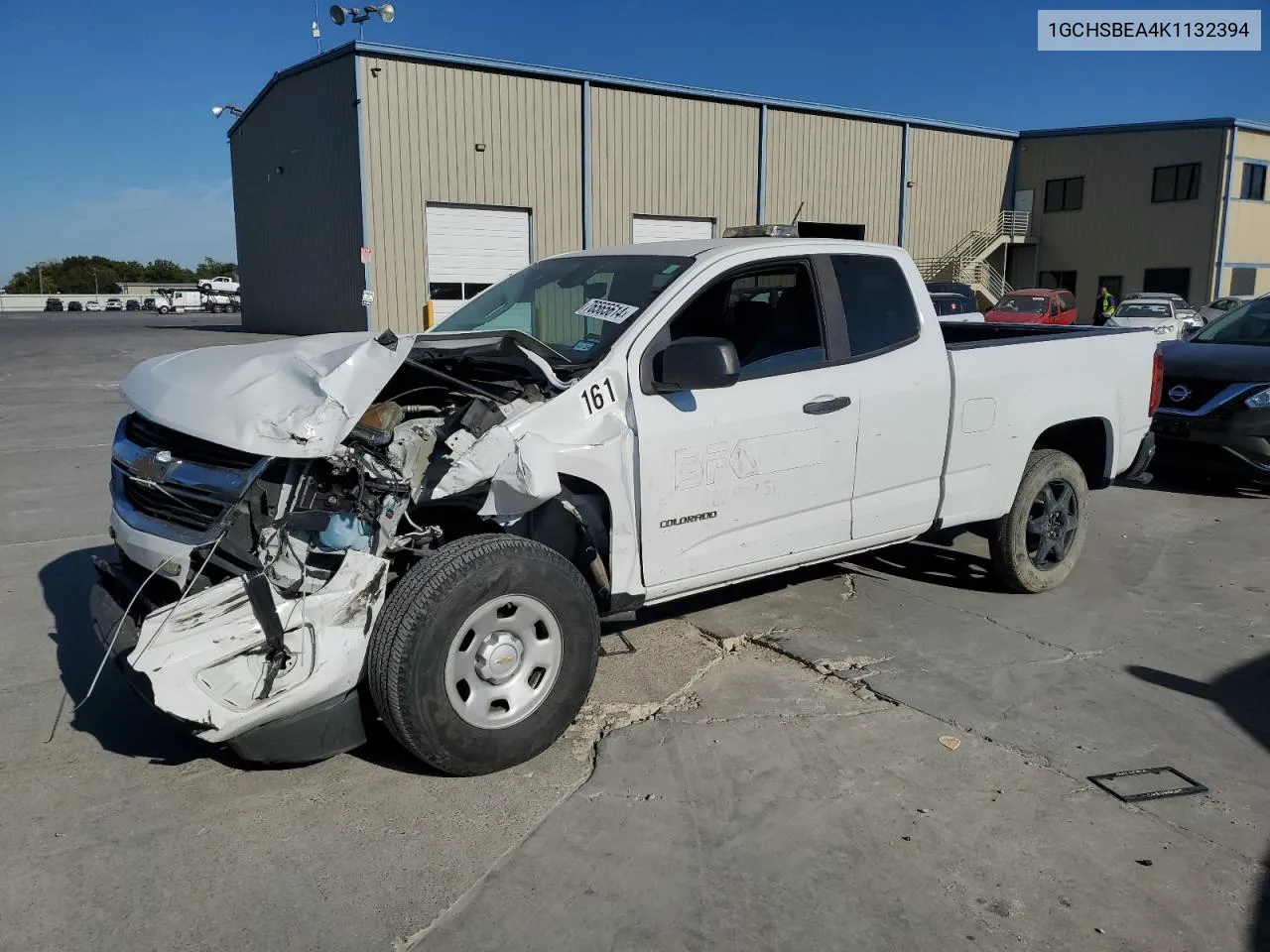 2019 Chevrolet Colorado VIN: 1GCHSBEA4K1132394 Lot: 76565614