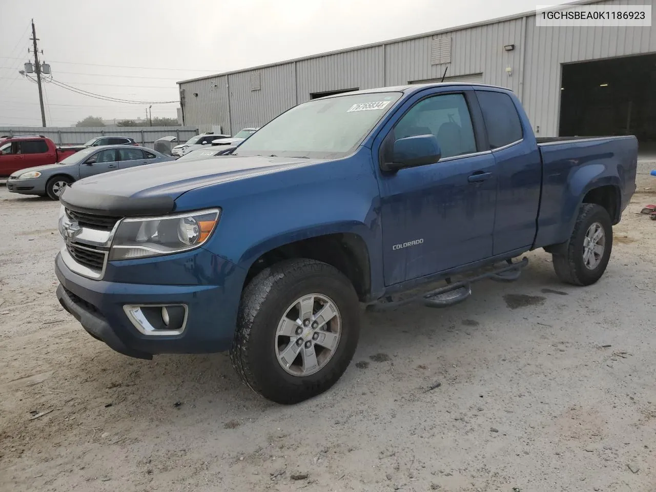 2019 Chevrolet Colorado VIN: 1GCHSBEA0K1186923 Lot: 76765834