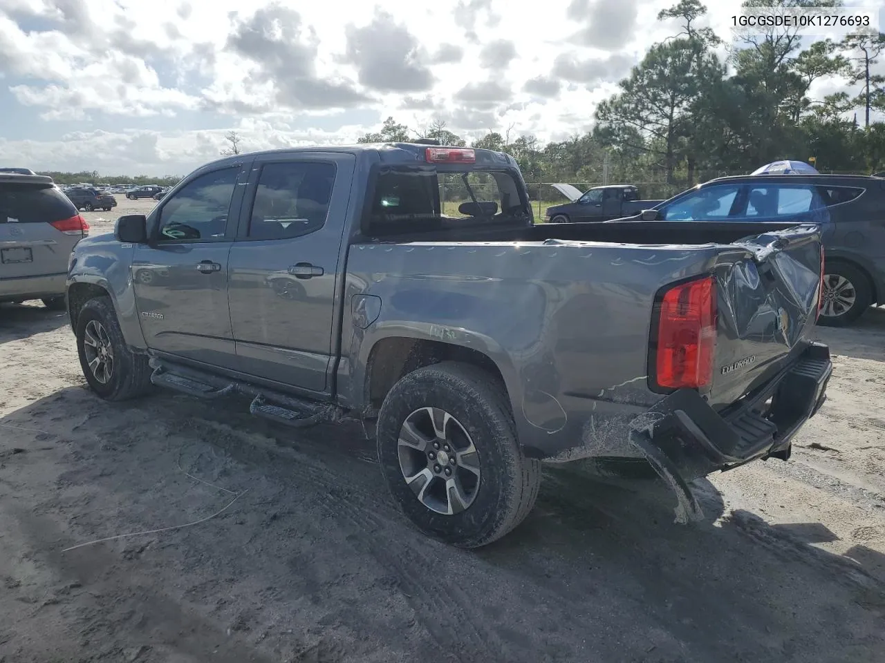 2019 Chevrolet Colorado Z71 VIN: 1GCGSDE10K1276693 Lot: 76847784