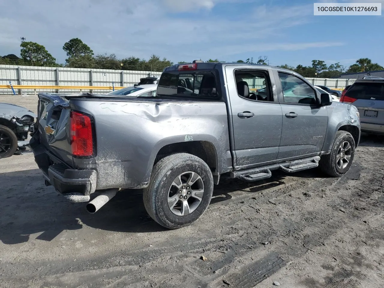 2019 Chevrolet Colorado Z71 VIN: 1GCGSDE10K1276693 Lot: 76847784