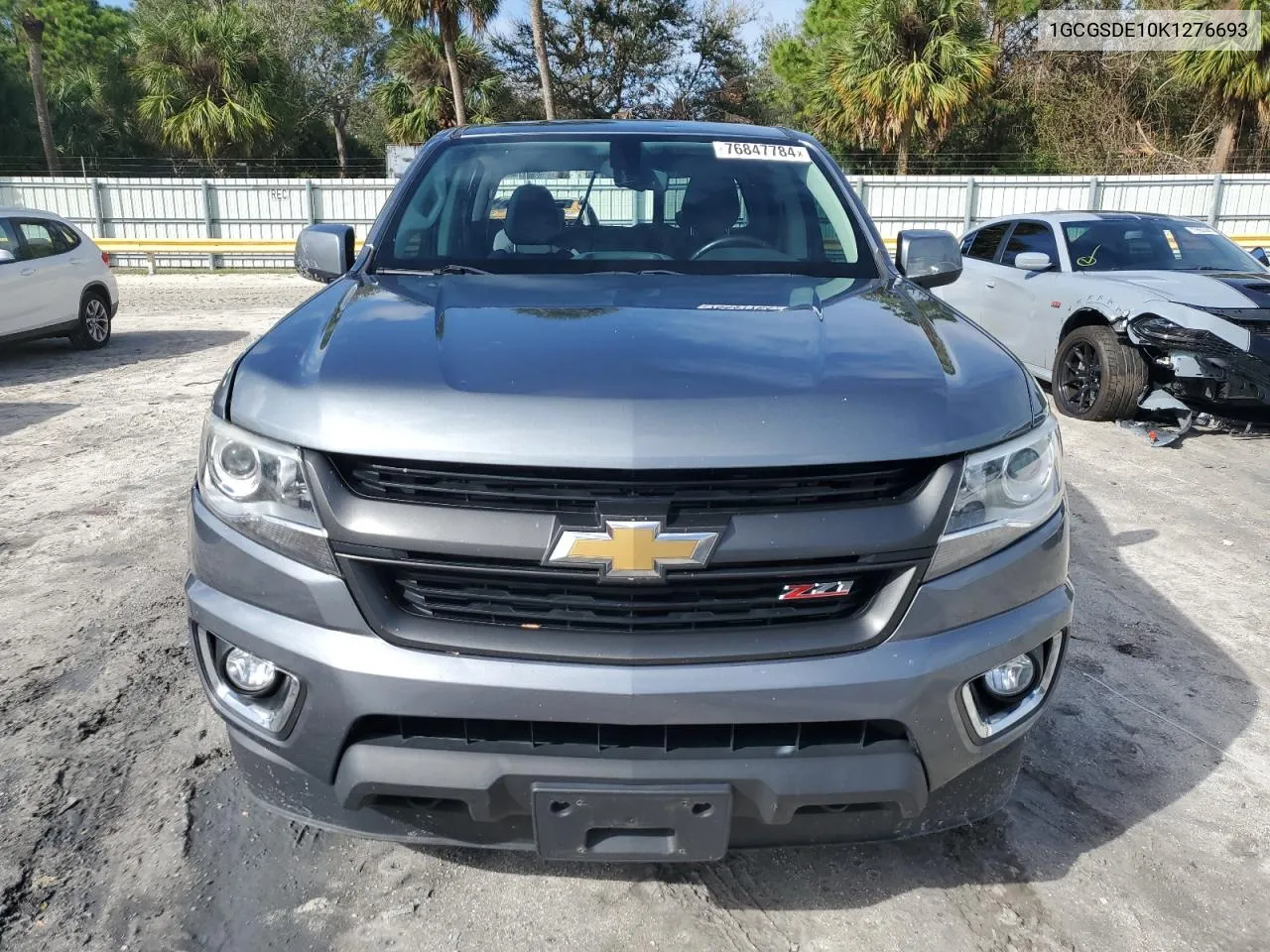 2019 Chevrolet Colorado Z71 VIN: 1GCGSDE10K1276693 Lot: 76847784