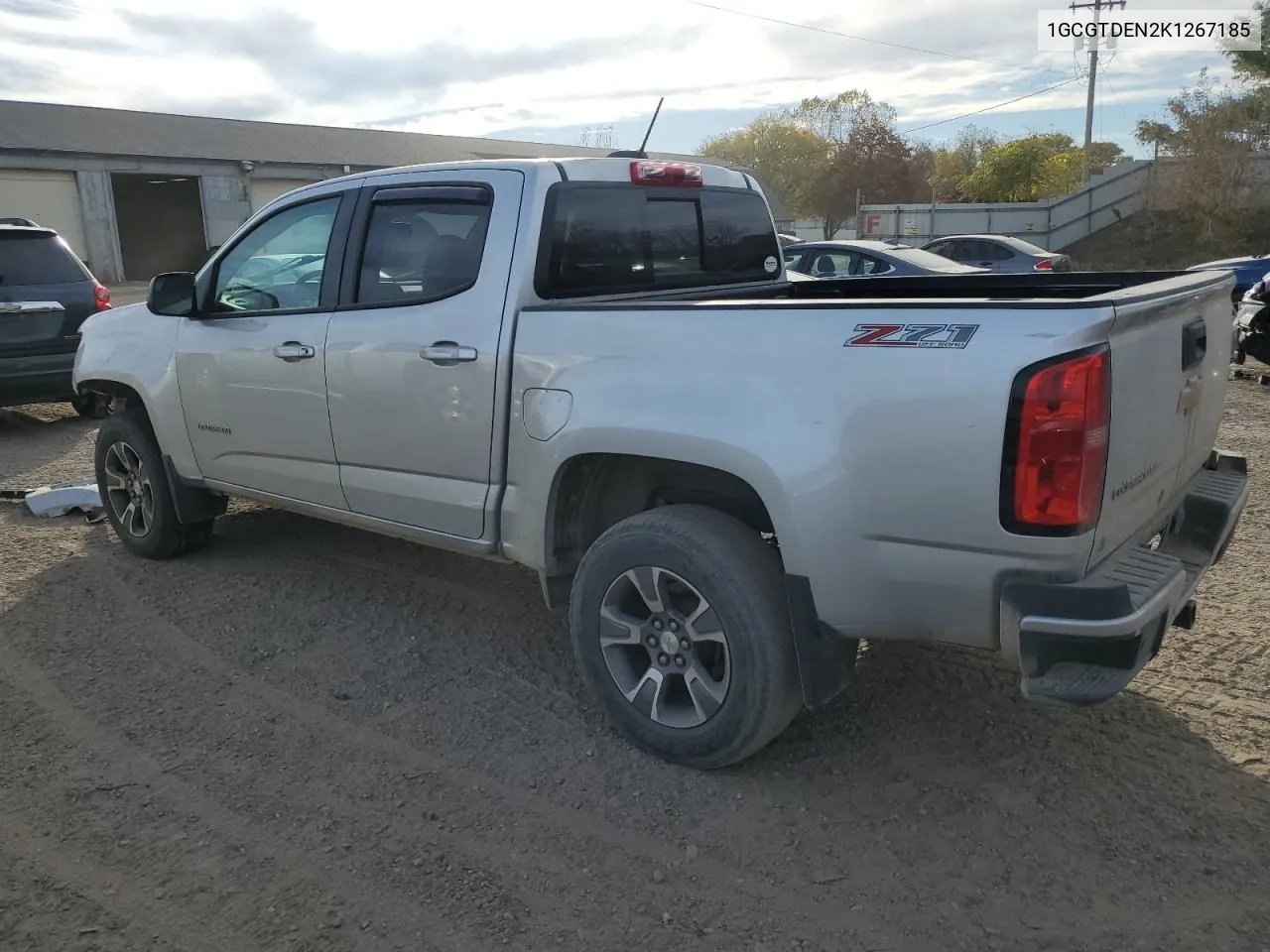 1GCGTDEN2K1267185 2019 Chevrolet Colorado Z71