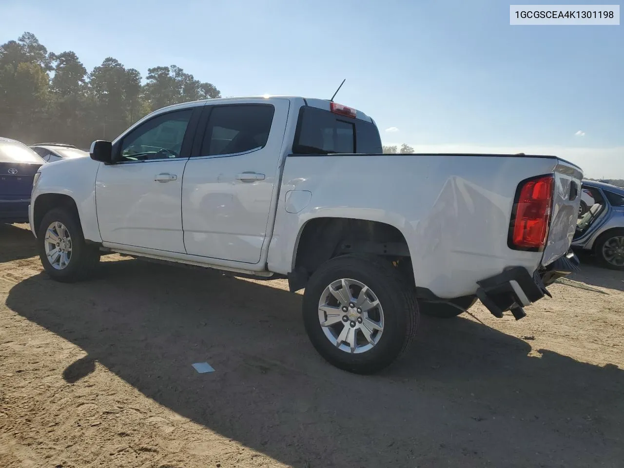 1GCGSCEA4K1301198 2019 Chevrolet Colorado Lt