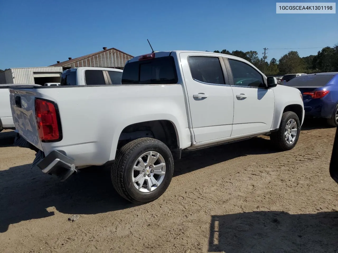 1GCGSCEA4K1301198 2019 Chevrolet Colorado Lt