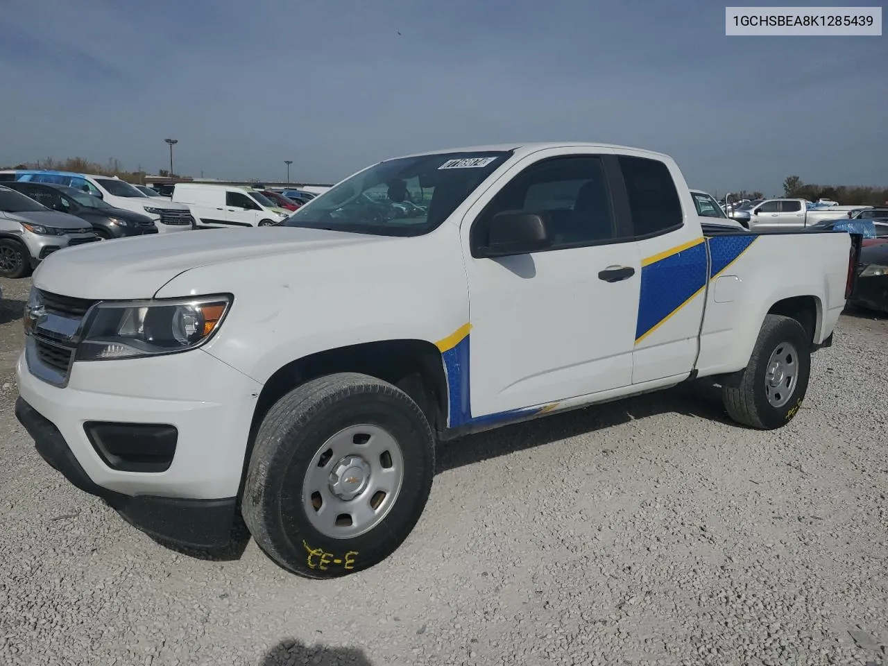 2019 Chevrolet Colorado VIN: 1GCHSBEA8K1285439 Lot: 77169874