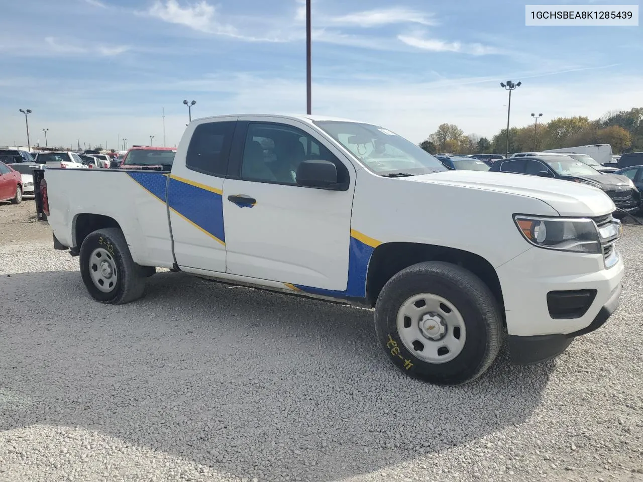 2019 Chevrolet Colorado VIN: 1GCHSBEA8K1285439 Lot: 77169874