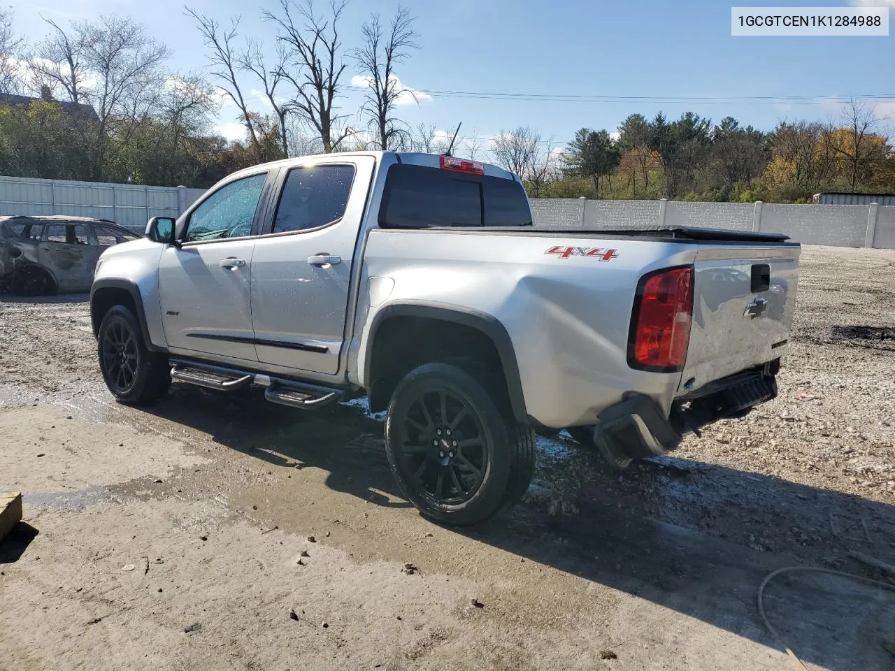 2019 Chevrolet Colorado Lt VIN: 1GCGTCEN1K1284988 Lot: 77480944