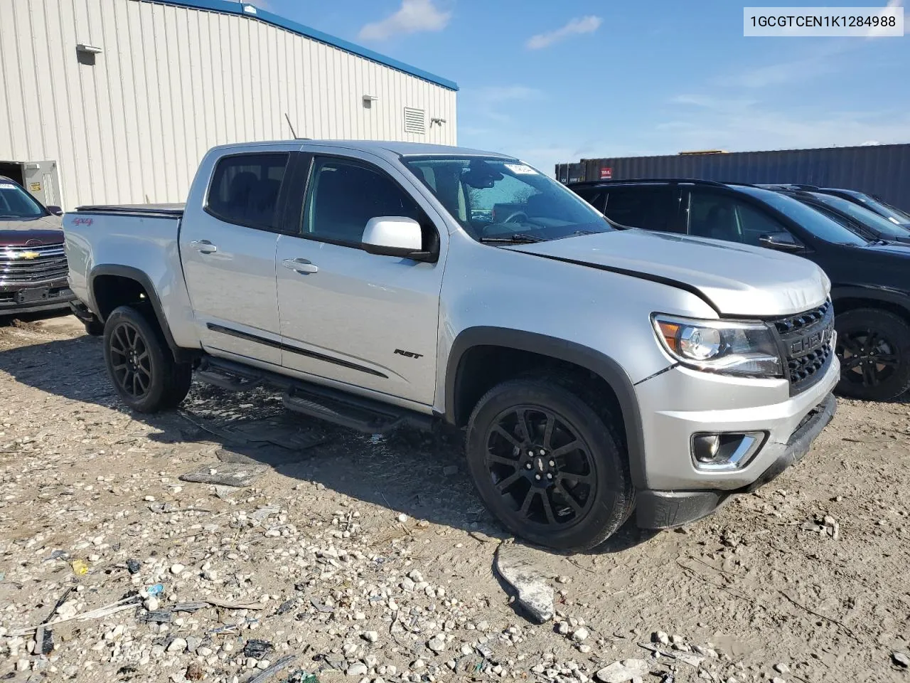 2019 Chevrolet Colorado Lt VIN: 1GCGTCEN1K1284988 Lot: 77480944