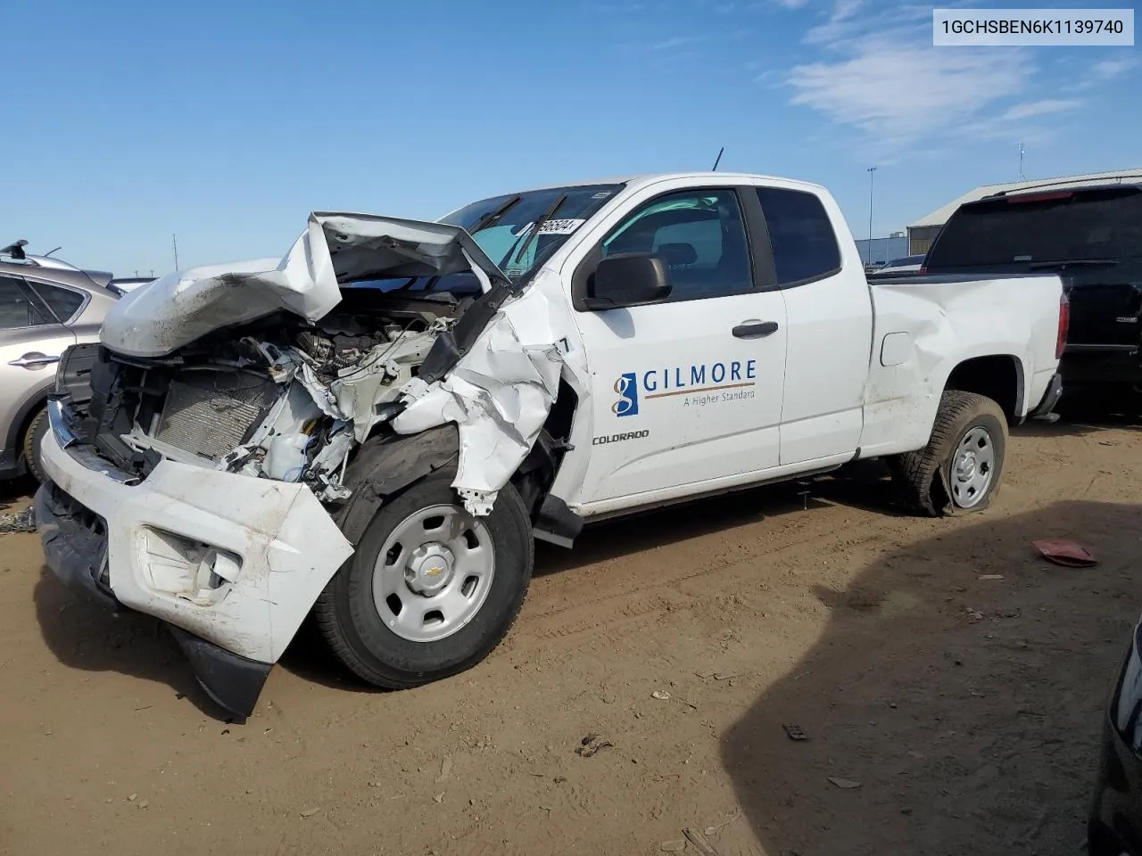 1GCHSBEN6K1139740 2019 Chevrolet Colorado