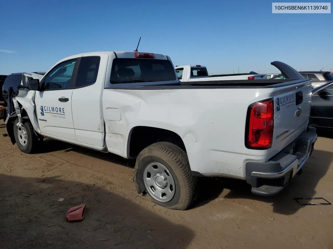 2019 Chevrolet Colorado VIN: 1GCHSBEN6K1139740 Lot: 77596504