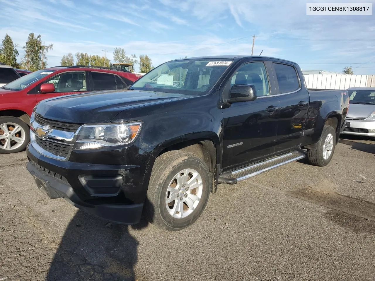 2019 Chevrolet Colorado Lt VIN: 1GCGTCEN8K1308817 Lot: 77691504