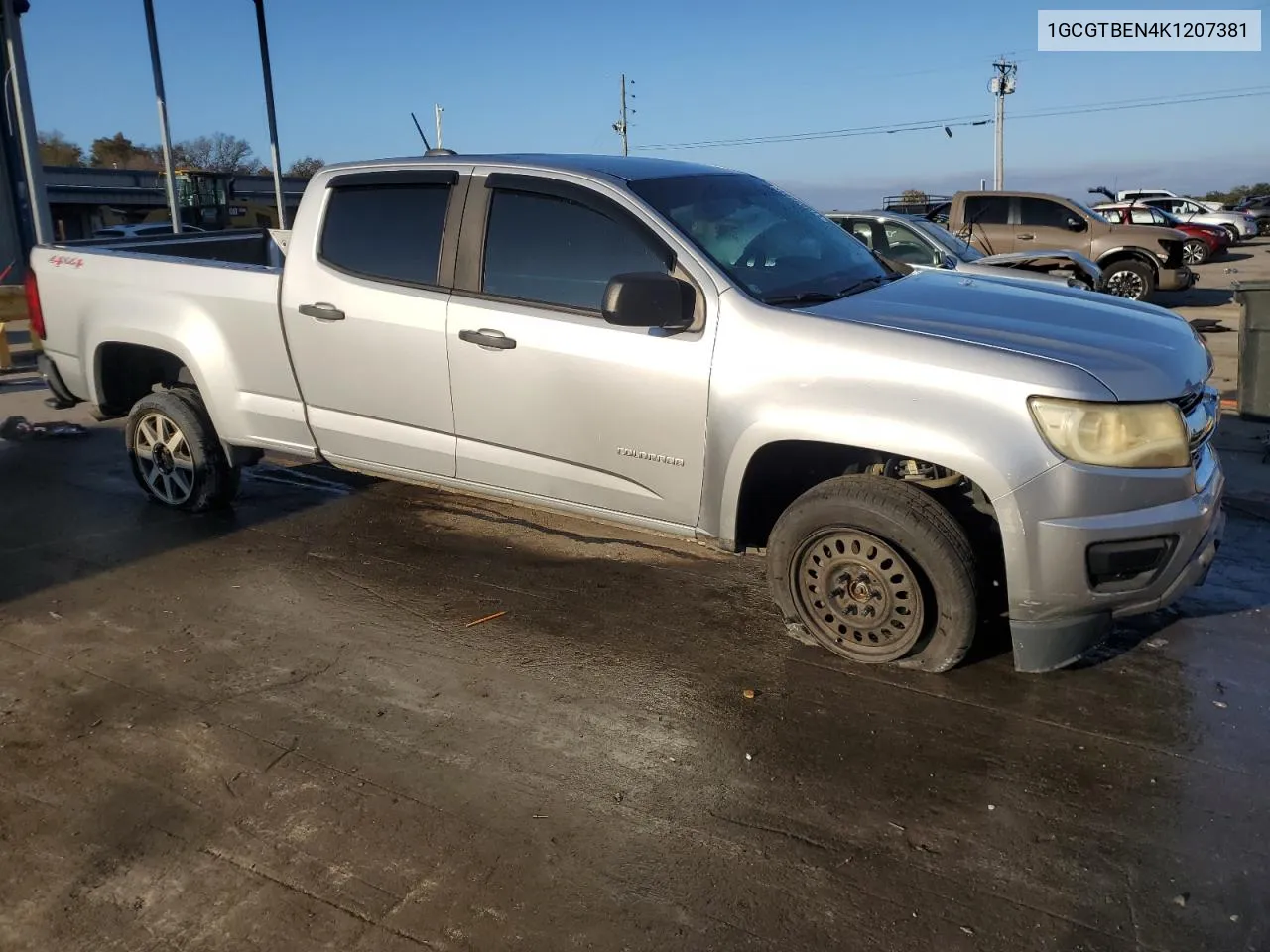 1GCGTBEN4K1207381 2019 Chevrolet Colorado