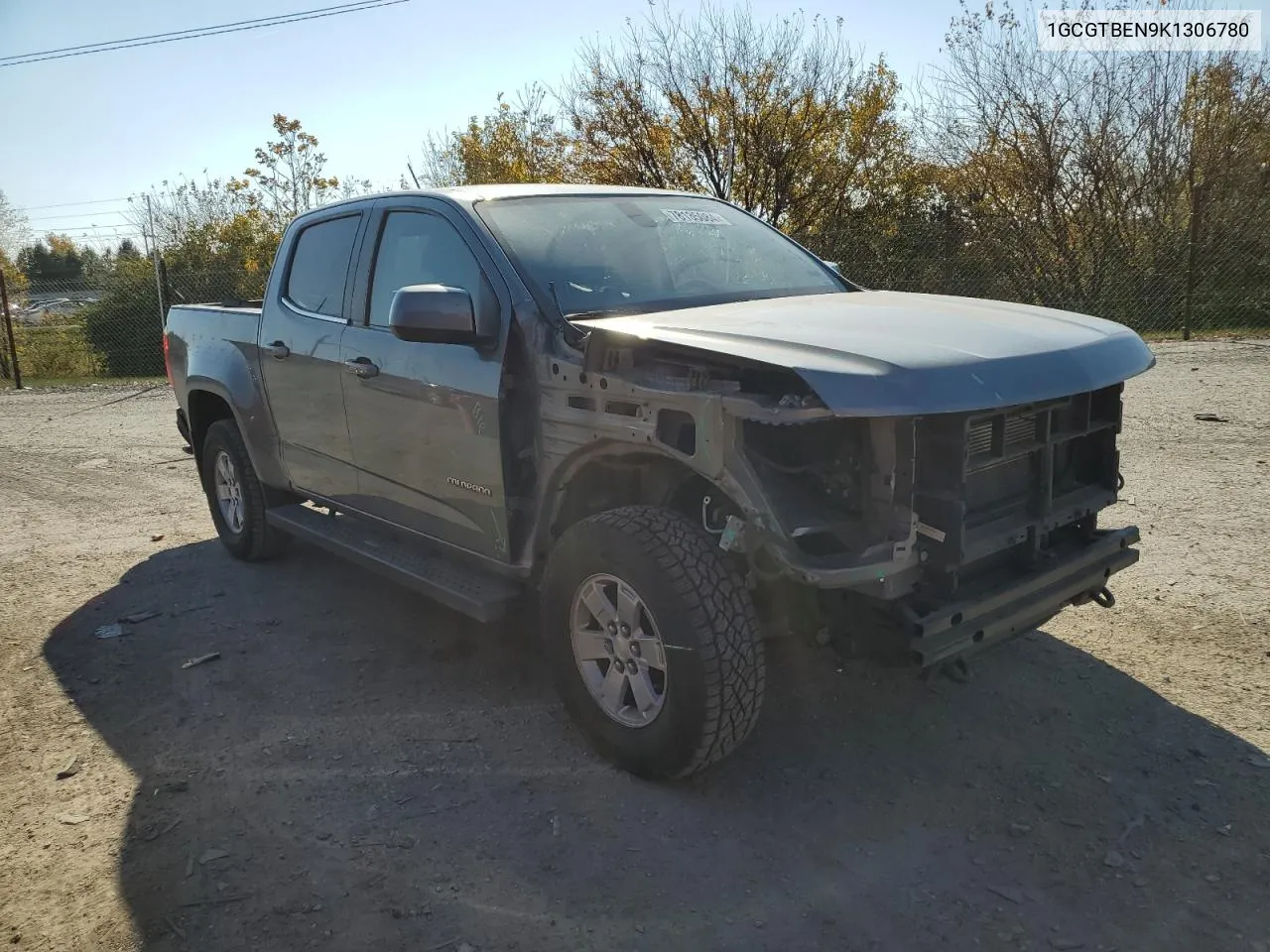 2019 Chevrolet Colorado VIN: 1GCGTBEN9K1306780 Lot: 78135084